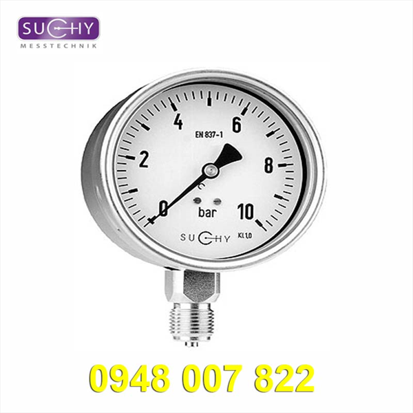 Đồng hồ áp suất MR-30 63 (SUCHY)